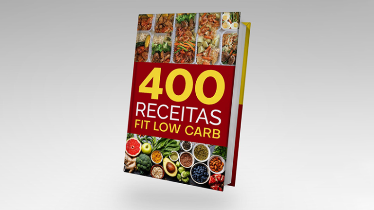 400 Receitas Fit E Low Carb Para Emagrecer - Digital Na Real