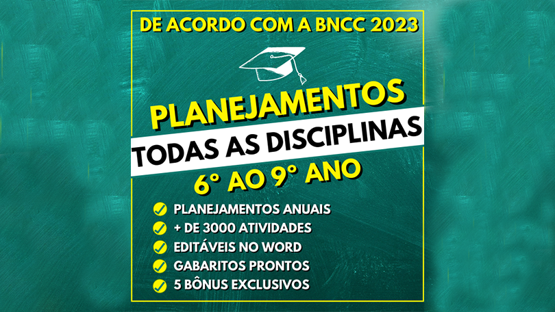 Planejamentos 6º ao 9º