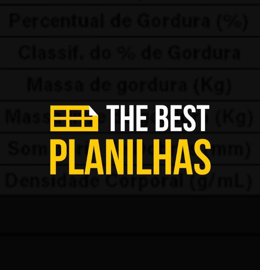 TheBestPlanilhas